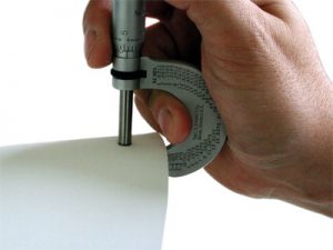 Measuring paper